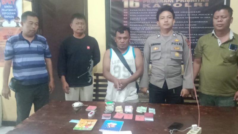 Pelaku Judi Togel di Saribu Dolok Dibekuk Polres Simalungun