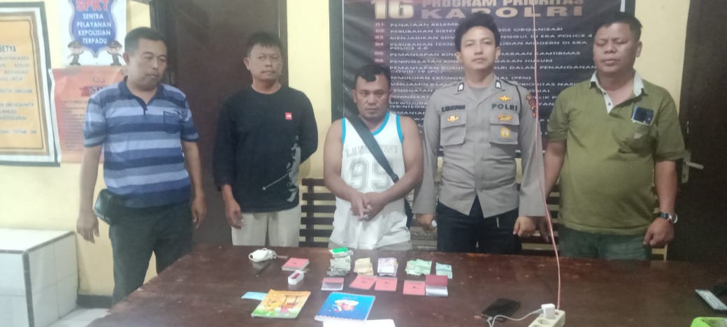 Pelaku Judi Togel di Saribu Dolok Dibekuk Polres Simalungun